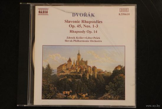 Dvorak - Slavonic Rhapsodies Op.45, Nos.1-3 - Rhapsody Op.14 (1992, CD)
