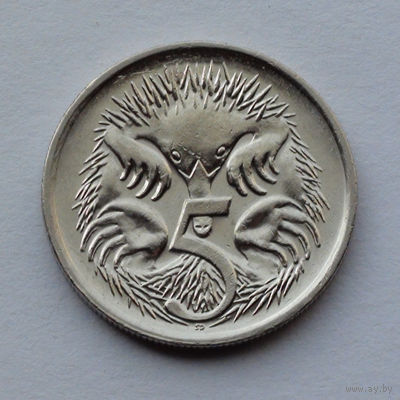 Австралия 5 центов. 1989 г.