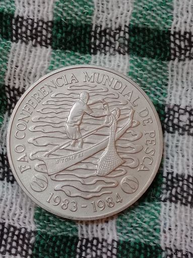 Сан Томе и Принсипи 100 добр1984 ФАО мировая рыбная конференция