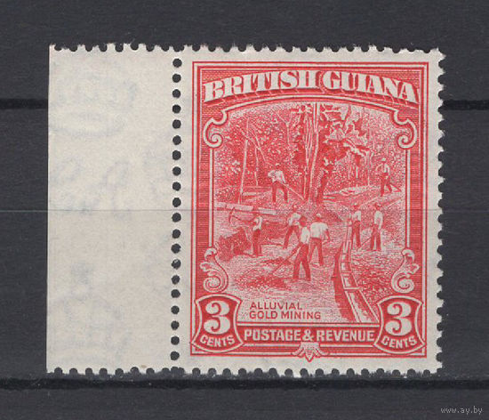 1934 Британская Гвиана** Добыча золота SG#290