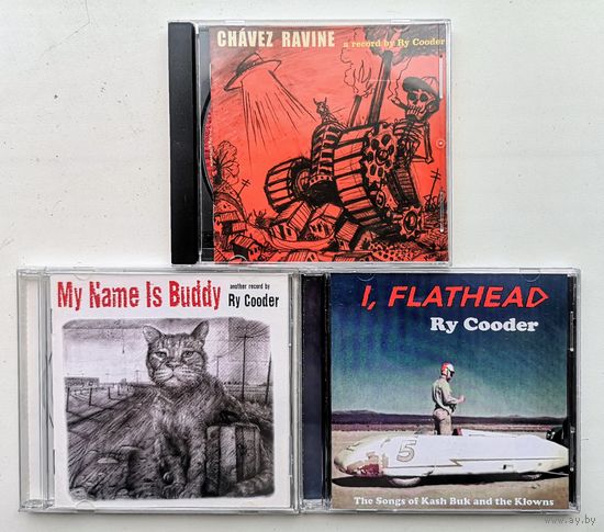 Ry Cooder. Трилогия. Цена за комплект CD.