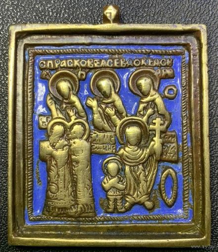 Икона Кирик и Улита XIII-XIX в