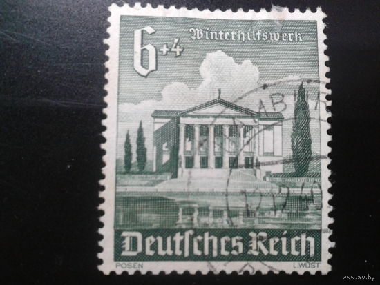 Германия 1940 зимняя помощь, театр в Розене