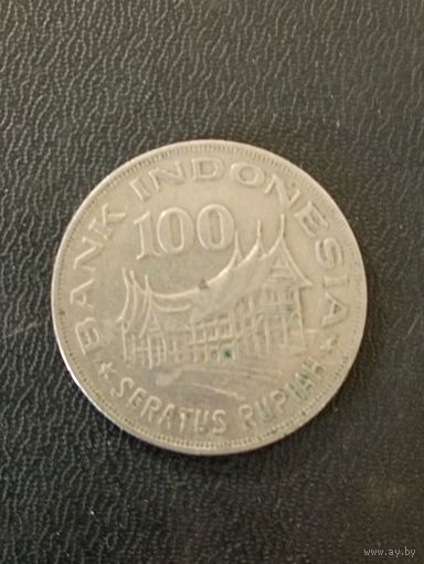 Индонезия 100 рупий 1978 г.