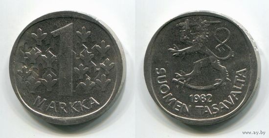 Финляндия. 1 марка (1982, XF)