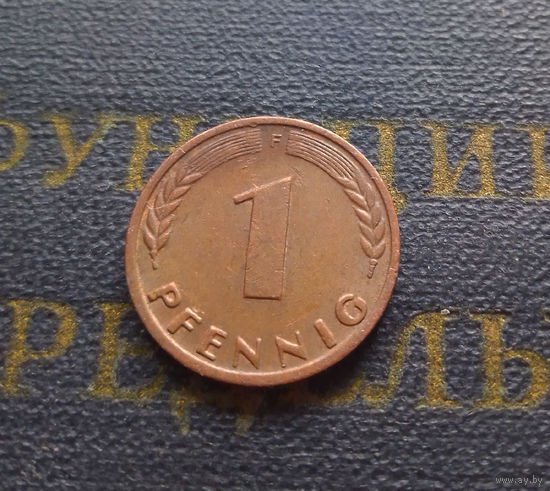 1 пфенниг 1968 (F) Германия ФРГ #03