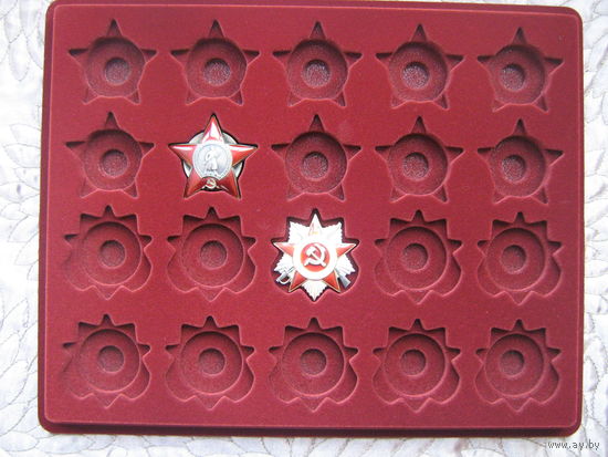 Планшет на 10 КЗ и 10 ОВ.