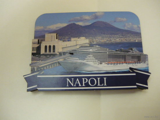 Магнитик на холодильник  NAPOLI