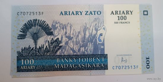 Мадагаскар 100 ариари 2004