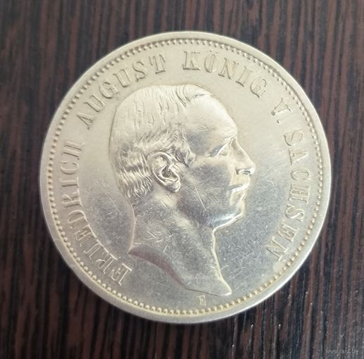 3 марки 1909 Саксония. Нечастая! Крупное серебро в коллекцию