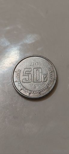Мексика 50 сентаво 2017