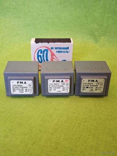 Трансформаторы малогабаритные P.M.A._11,12,13 (Италия)
