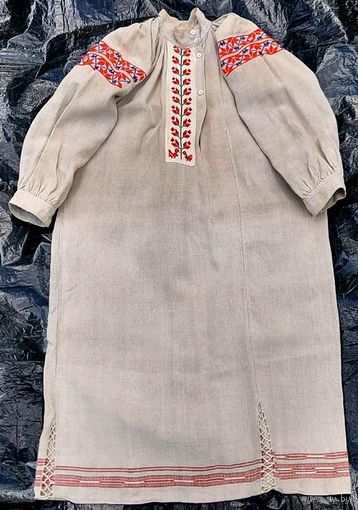Сорочка белорусская традиционная (вышиванка), к. 1920-х -н.30х гг.