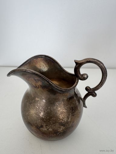 Сливочник, металл, серебрение, Norblin & Co, Варшава, 1864-1872 гг