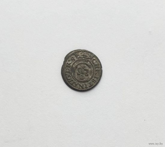 Королевство Швеция. Кристина Августа Ваза. Рига. Солид 1643 г.