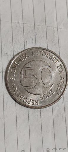 Словения 50 толар 2005