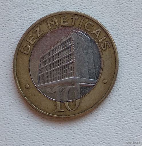 Мозамбик 10 метикалов, 2006 6-12-14