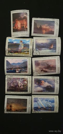 СССР живопись 10шт 1974г
