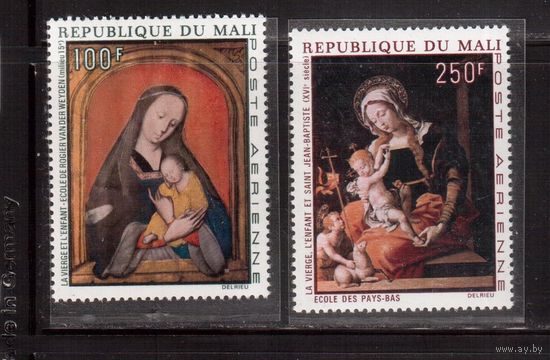 Мали-1970,(Мих.217,219)  **  , Искусство,Живопись,