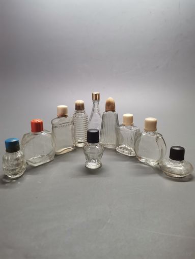 Флакончик от парфюм СССР . 10 шт. одним лотом.