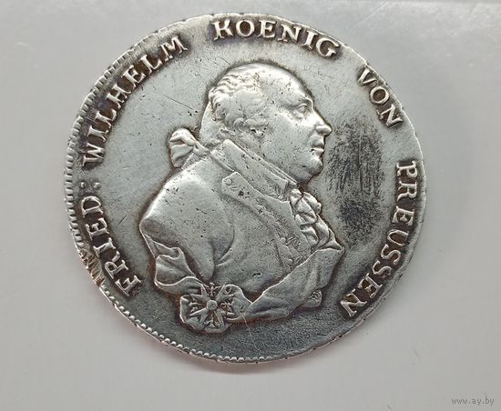 Пруссия Талер 1796 год Фридрих Вильгельм ll