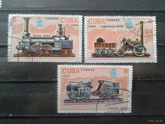 Куба 1986 Паровозы