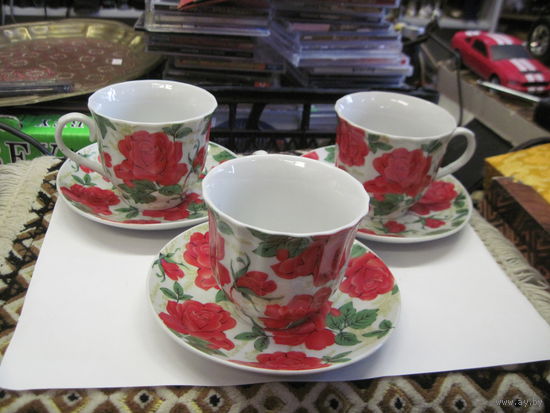 Чайная пара BELLA. Цена за пару.