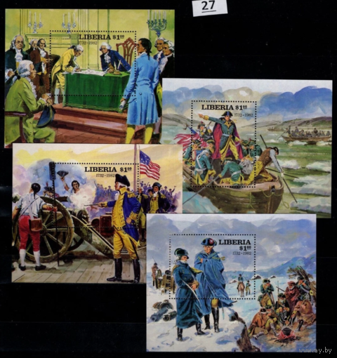 ЛИБЕРИЯ  АМЕРИКА ВОЙНА ВОЕННАЯ ФОРМА    MNH
