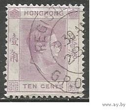 Гонконг. Король Георг VI. 1938г. Mi#144.