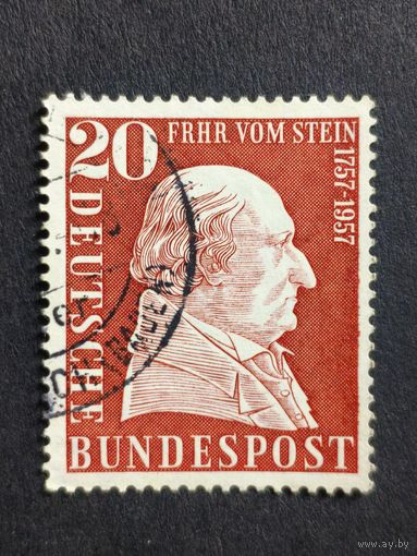 Германия 1957. 200-летие со дня рождения барона фон Штейна. Полная серия