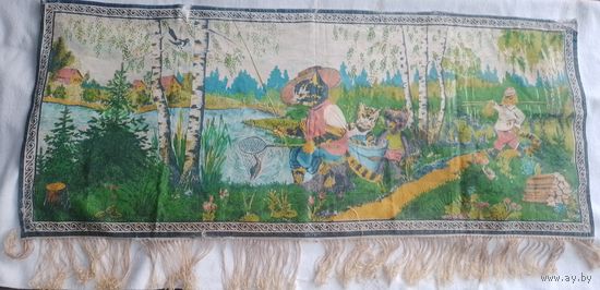 Коврик СССР на стену в коллекцию или для декора