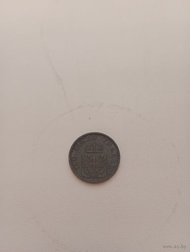 ПРУССИЯ 2 пфенинга1868 год