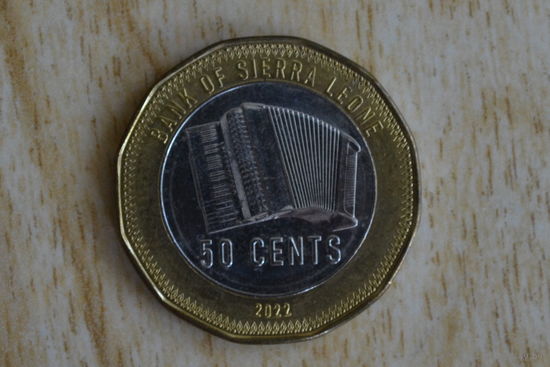 Сьерра-Леоне 50 центов 2022