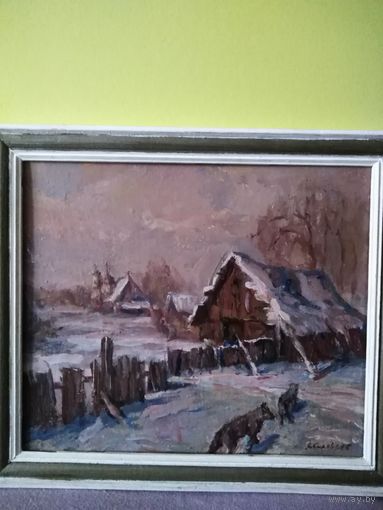 Соловьев А.А.член БСХ картон масло