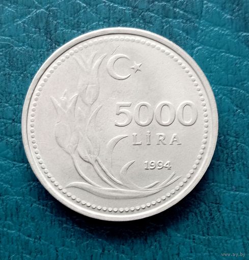 5000 лир 1994 г Турция