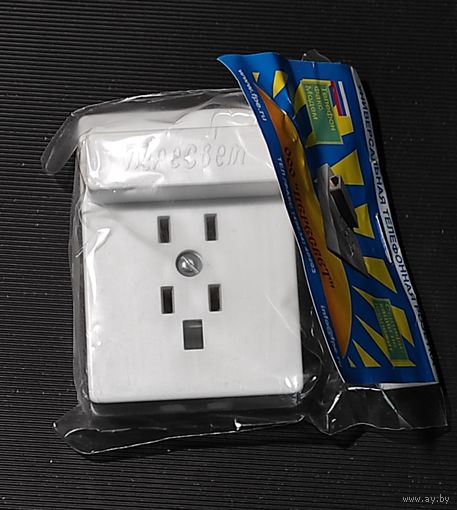 Розетка телефонная адаптер, СССР+евро