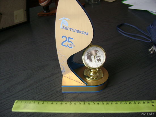 Настольные часы 25 лет Белтелеком