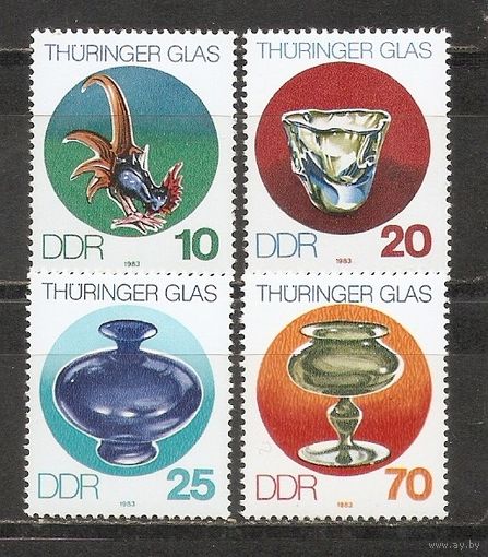 ФФ5 ГДР 1983 Изделия из стекла