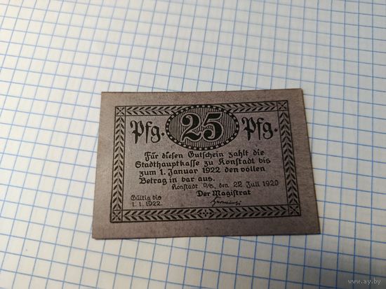 Германия 25 пфенингов (2)