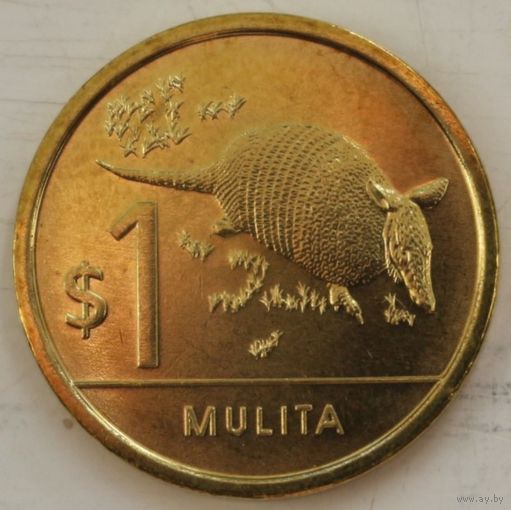 Уругвай 1 песо 2024 год, UNC