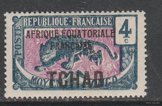 Чад 4с 1924г