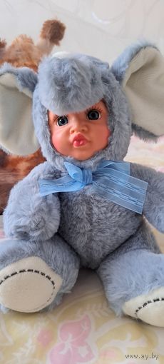 Куклы плюшевые-Жираф, Слоник, российский бренд