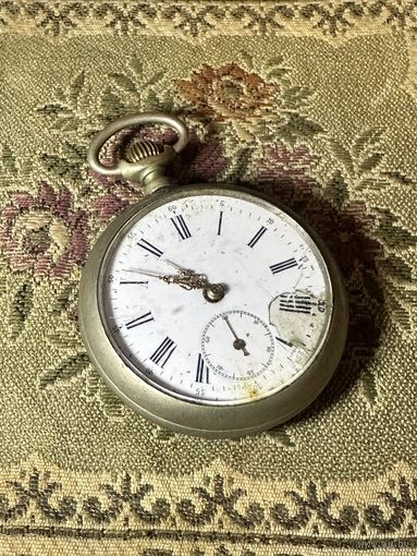 Карманные часы, клеймо, Европа, много лотов с рубля