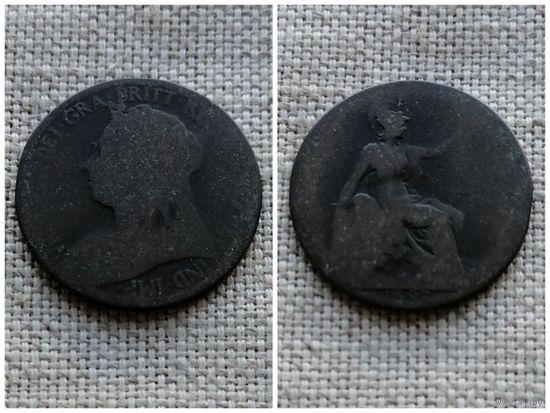 Великобритания 1/2 пенни 1897