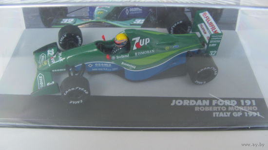 JORDAN FORD 191 #32 Roberto Moreno F1 1991 ALTAYA