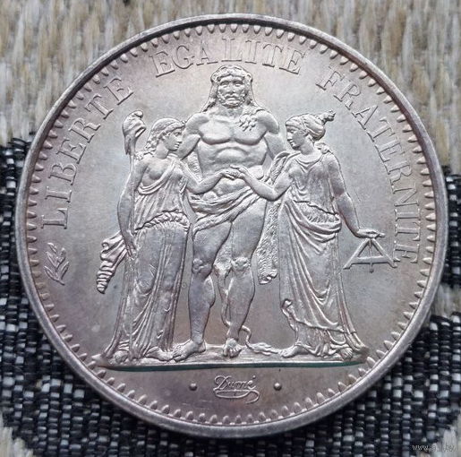 Франция 10 франков 1969 год, UNC. Серебро! Сторгуй за свою цену, предложи обмен! Y