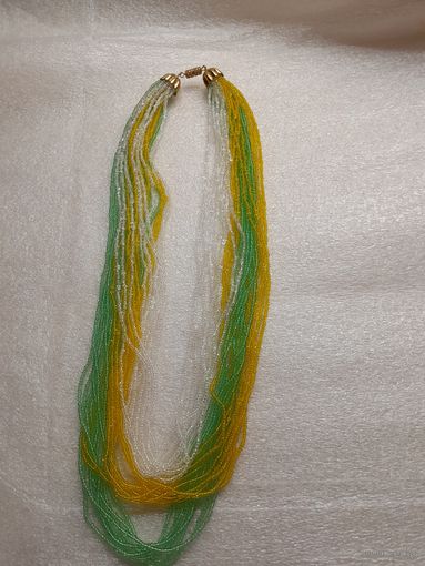 Винтажные бусы. Чехословакия.