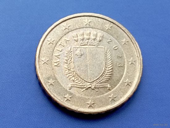 Мальта. 10 евроцентов 2023. aUNC (1)