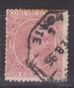 Испания 1889 год Король Альфонсо XII Известные личности Люди Лот 9 менее 30 % от каталога по курсу 3 р