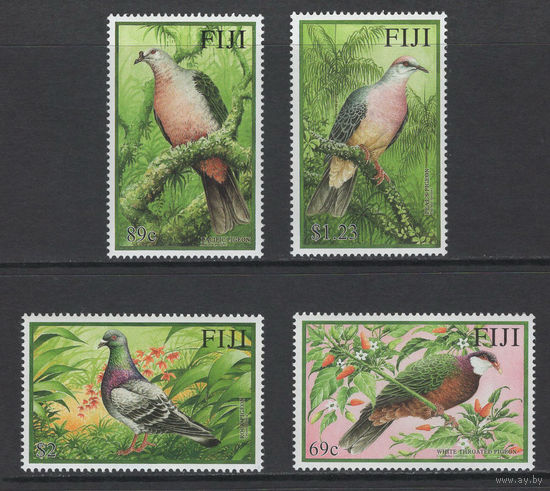 Фиджи 2001** Птицы #970-973